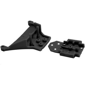 RPM Traxxas Slash Lcg 4X4 Chassis/ 1:10th Rally Front Bulkhead Black (RPM73562)