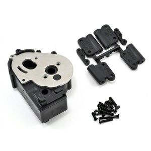 RPM Traxxas 2wd Hybrid Gearbox Housing And Rear Mounts Black (RPM73612)