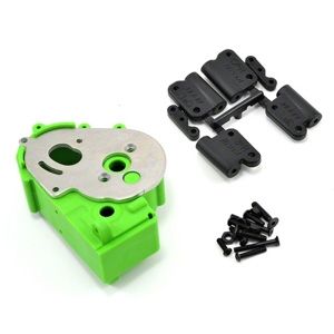 RPM Traxxas 2wd Hybrid Gearbox Housing And Rear Mounts Green (RPM73614)