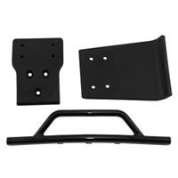 RPM Front Bumper &amp; Skid Plate For Traxxas Slash 4X4 - Black (RPM80022)
