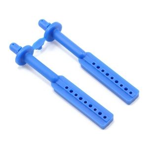 RPM T/E-Maxx Long Body Mounts - Blue (RPM80175)