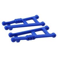 RPM Blue Rear A-Arms For Traxxas Electric Stampede Or Rustler (RPM80185)