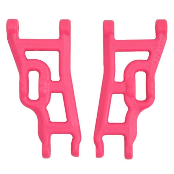 RPM Elec. Rustler &amp; Stampede Front Arms Pink (RPM80247)