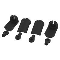 RPM Shock Shaft Guards For Traxxas 1:10th Scale Shocks - Black (RPM80402)