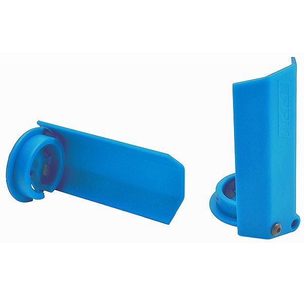 RPM Traxxas X-Maxx Shock Shaft Guards - Blue (RPM80435)