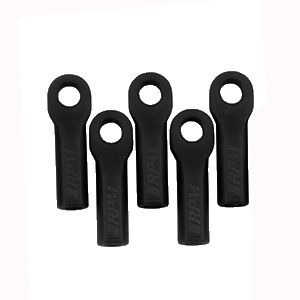RPM Traxxas Long Rod Ends - Black (12) (RPM80512)