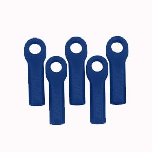 RPM Traxxas Long Rod Ends - Blue(12) Replaces Trx #5525 (RPM80515)