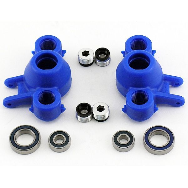 RPM Revo AXLe Carriers &amp; Brgs - Blue (RPM80585)