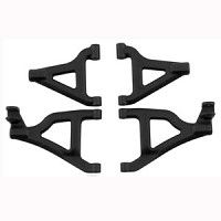 RPM Traxxas 1/16th Slash 4X4 Front A-Arms Black (RPM80652)