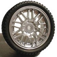 RPM Chicane Alum Finish 26Mm Bbs Wheels - Pair (RPM80806)