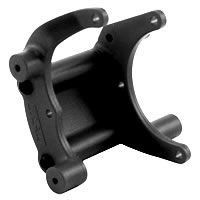 RPM Rear Bumper Or Wheelie Bar Mount - Slash/Stam/Rust Black (RPM80902)