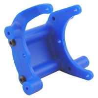 RPM Rear Bumper Or Wheelie Bar Mount - Slash/Stam/Rust Blue (RPM80905)
