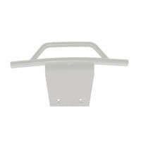 RPM Front Bumper / Skid Plate For Slash - Chrome/Grey (RPM80953)