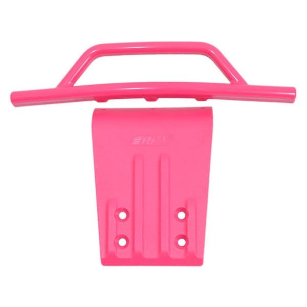 RPM Front Bumper &amp; Skid Plate For Slash - Pink (RPM80957)