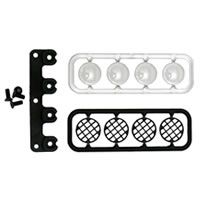 RPM Light Canister Set For RPM Slash Front Bumpers - Chrome (RPM80983)