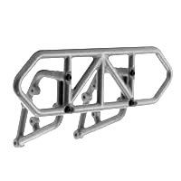 RPM Rear Bumper For Traxxas Slash - Chrome (RPM81003)