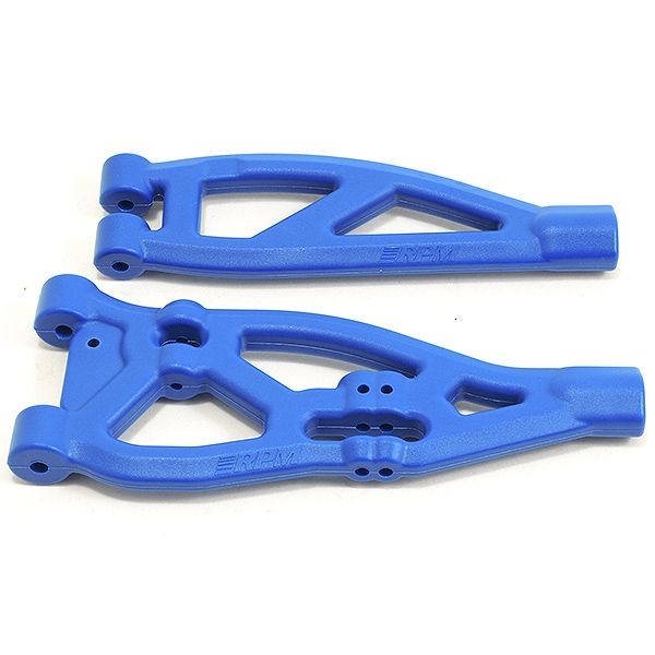 RPM Front Upper &amp; Lower A-Arms For Arrma Kraton/Talion Blue (RPM81485)