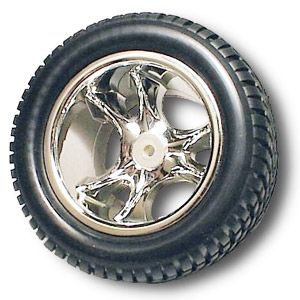 RPM Clawz Rear Assoc Chrome 1/4 AXLes (RPM81493)