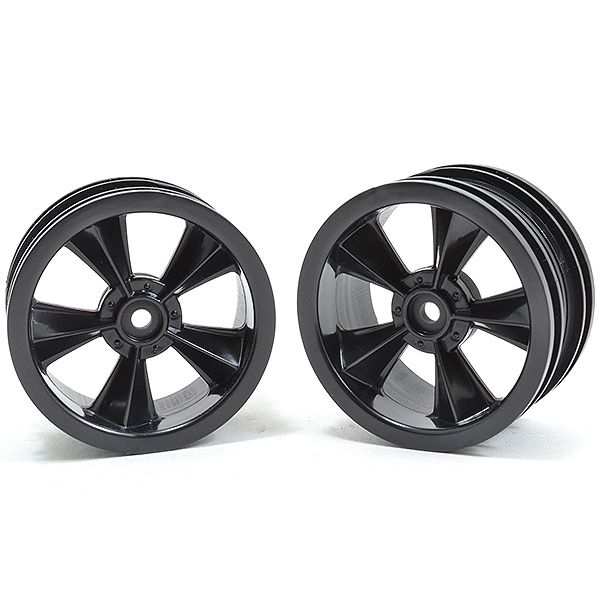 RPM &amp;Quot;N2O&amp;Quot; Gloss Black Resto Mod Sedan Wheels (RPM81552)