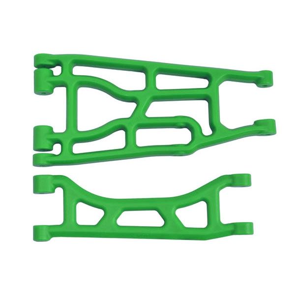 RPM Traxxas X-Maxx Upper &amp; Lower A-Arm Green (RPM82354)