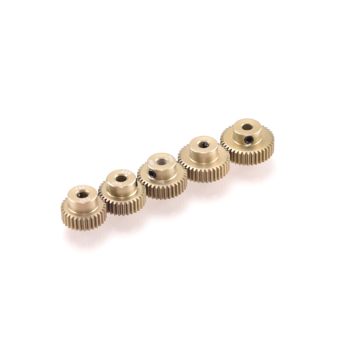 RUDDOG 64dp Aluminium Pinion 5-Pack Odd (31,33,35,37,39T) (RP-0050)