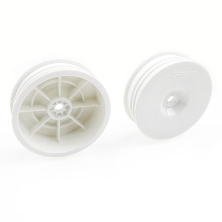 RUDDOG B7 | XB2 | LD3 - 2wd Slim Front Wheels 2.2&quot; (White | 4pcs) (RP-0755)