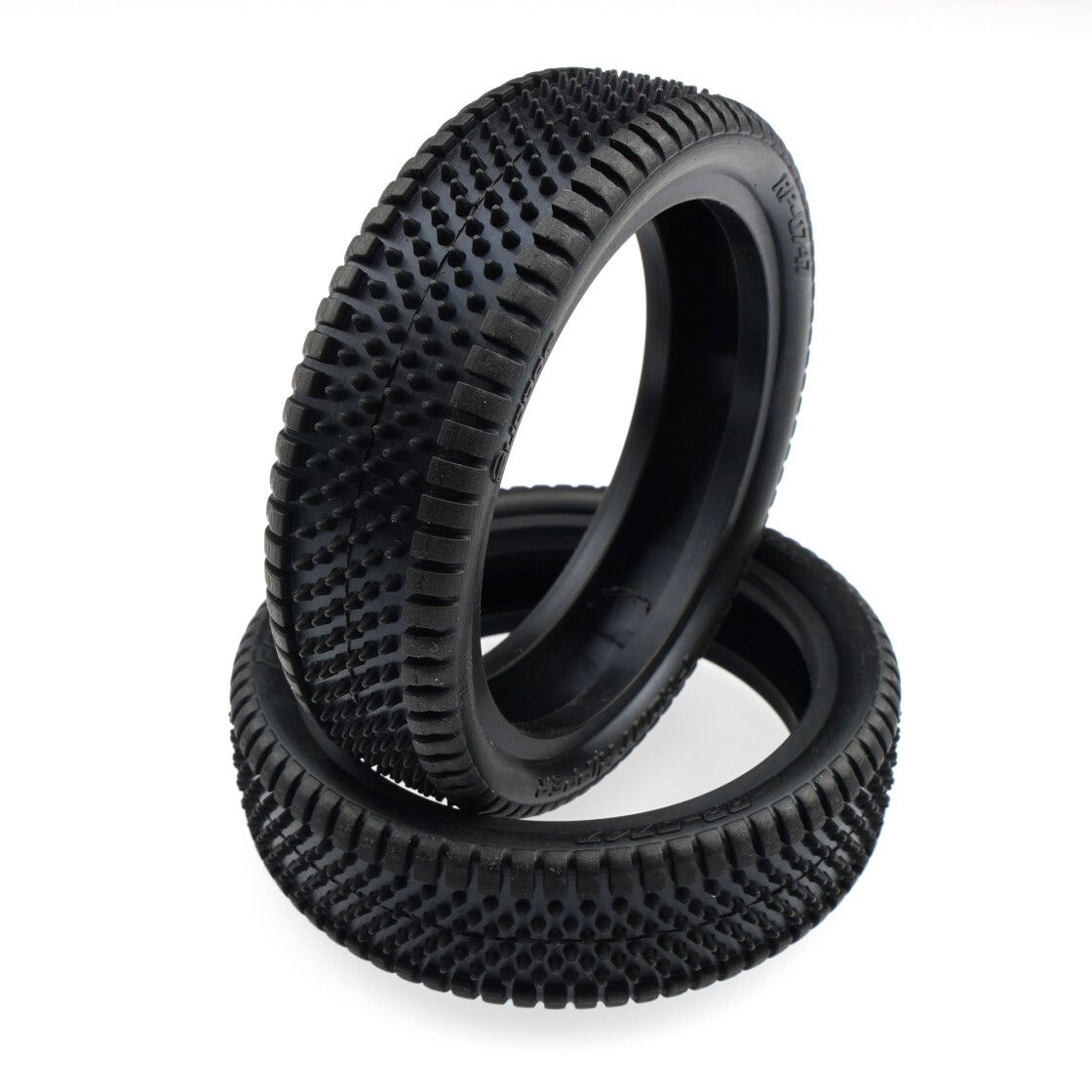 RUDDOG Front Ripper 2wd Front Tires (2pcs | Medium | Yellow) (RP-0747-M)