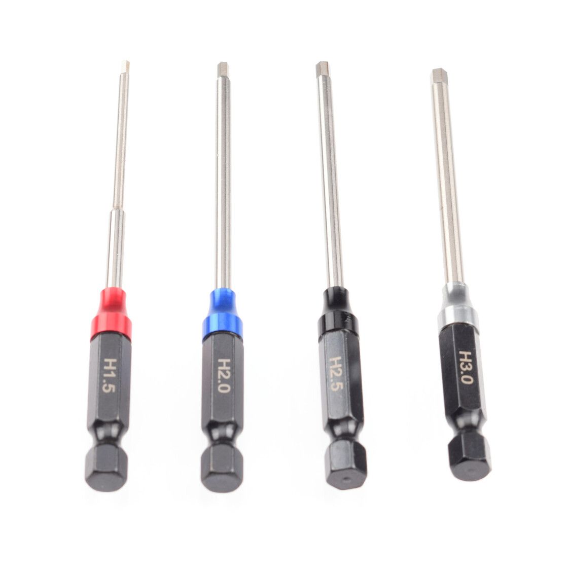 RUDDOG Metric Hex 1/4&quot; Power Tool Wrench Set (1.5 | 2.0 | 2.5 | 3.0mm) (RP-0668)
