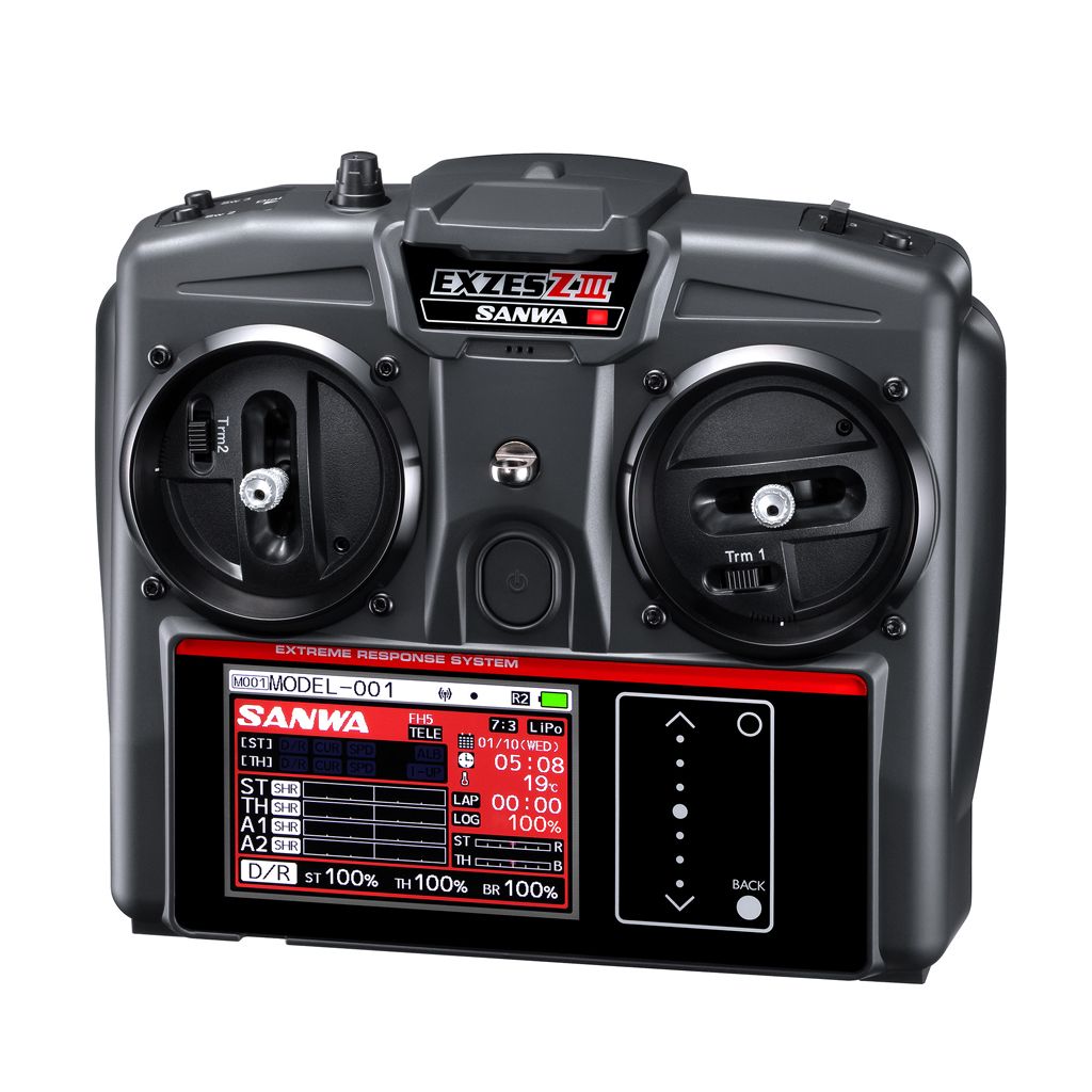Sanwa Exzes ZIII Stick Radio Set With RX-493I (SA101A33171A)