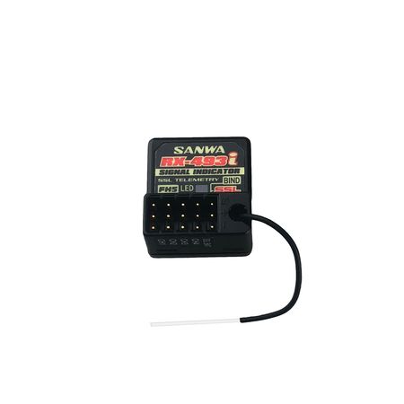 Sanwa Exzes ZIII Stick Radio Set With RX-493I (SA101A33171A)