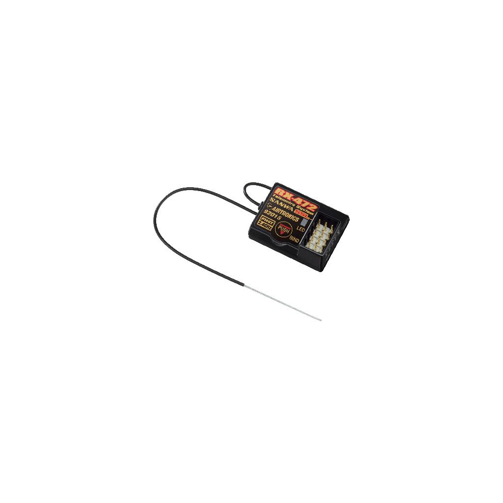 Sanwa RX-472 Telemetry/SSL Receiver(SA107A41117A)