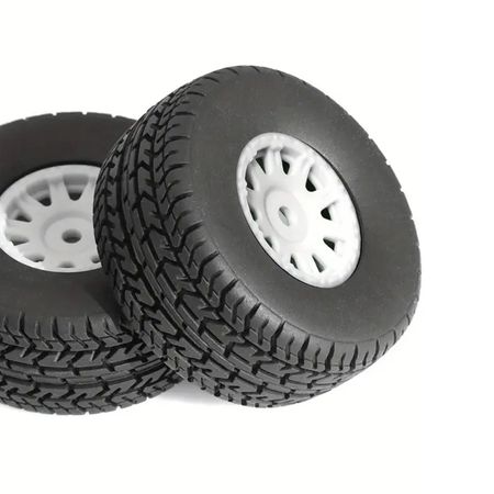 SC Models Arrma Mojave Grom On Road Wheel &amp; Set (4) - White (SCDTAR11840B)