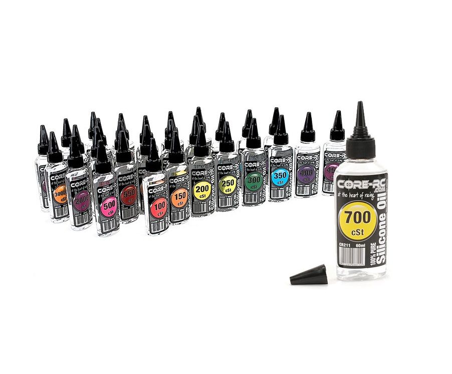 Core RC Silicone Oil,  Shock &amp; Differential Oil - All Grades 60ml