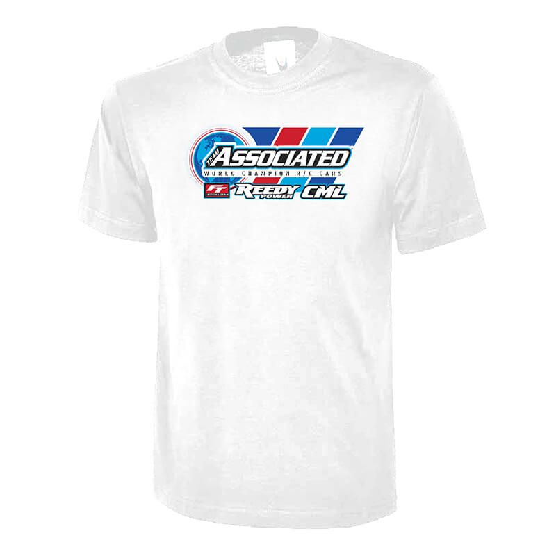 Team Associated / Reedy / FT / CML Team T-Shirt - White Small (SP006WS)