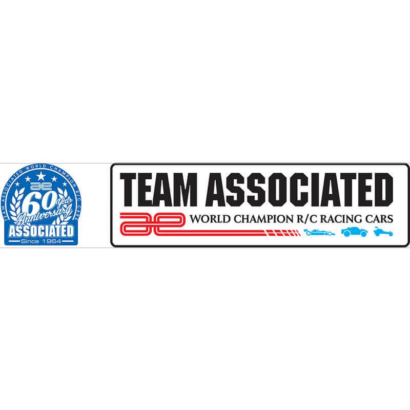 Team Associated Anniversary Cloth Banner 3500 X 800mm (SP016)