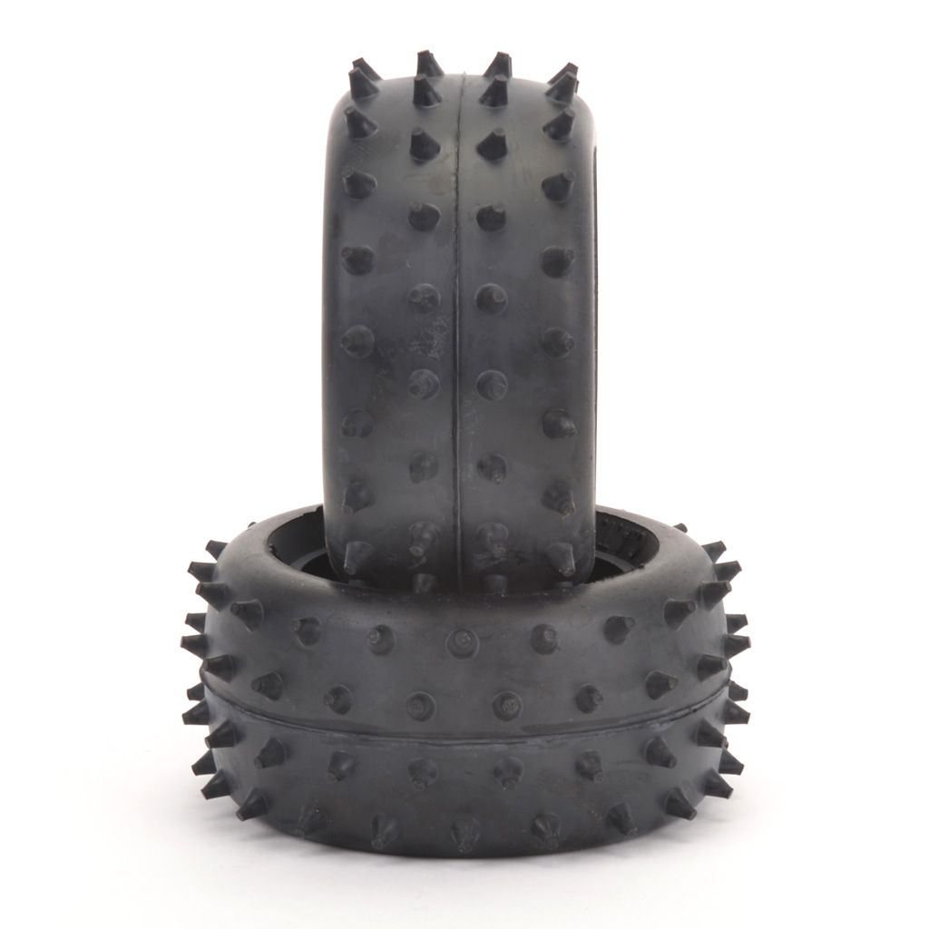 Schumacher Full Spike  2&quot; - Rear Tyres - Yellow CAT (pr) (T650)