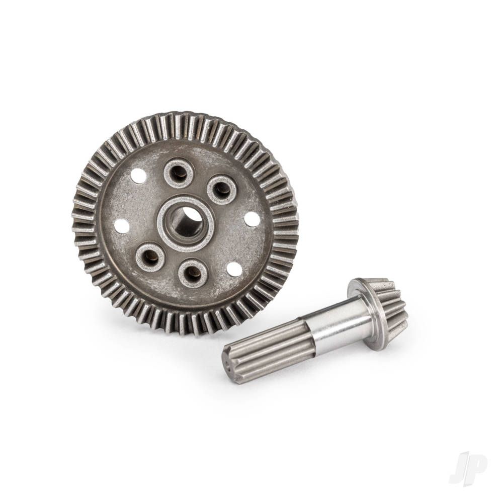 Traxxas Ring gear, differential, 47-tooth, pinion gear, differential, 12-tooth (front) (TRX10778)