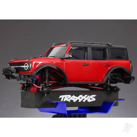 Traxxas 1:10 - 1:18 RC Car/Truck Aluminium Stand, Blue (TRX8796-BLUE)