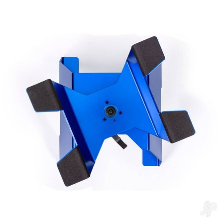 X-Truck RC Car/Truck Aluminium Stand, Blue (for X-Maxx, XRT) (TRX8797-BLUE)