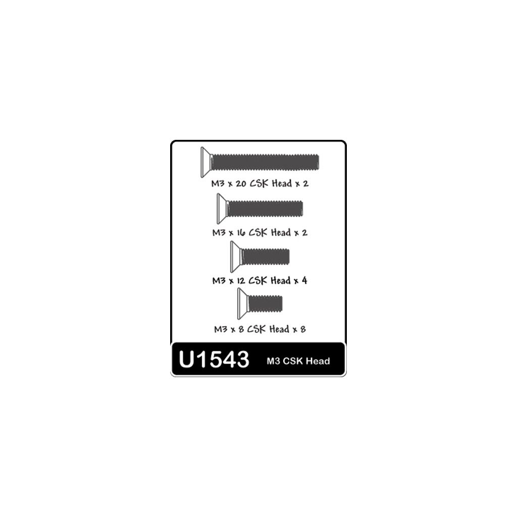 Schumacher SPEED PACK - M3 Csk Hd (U1543)