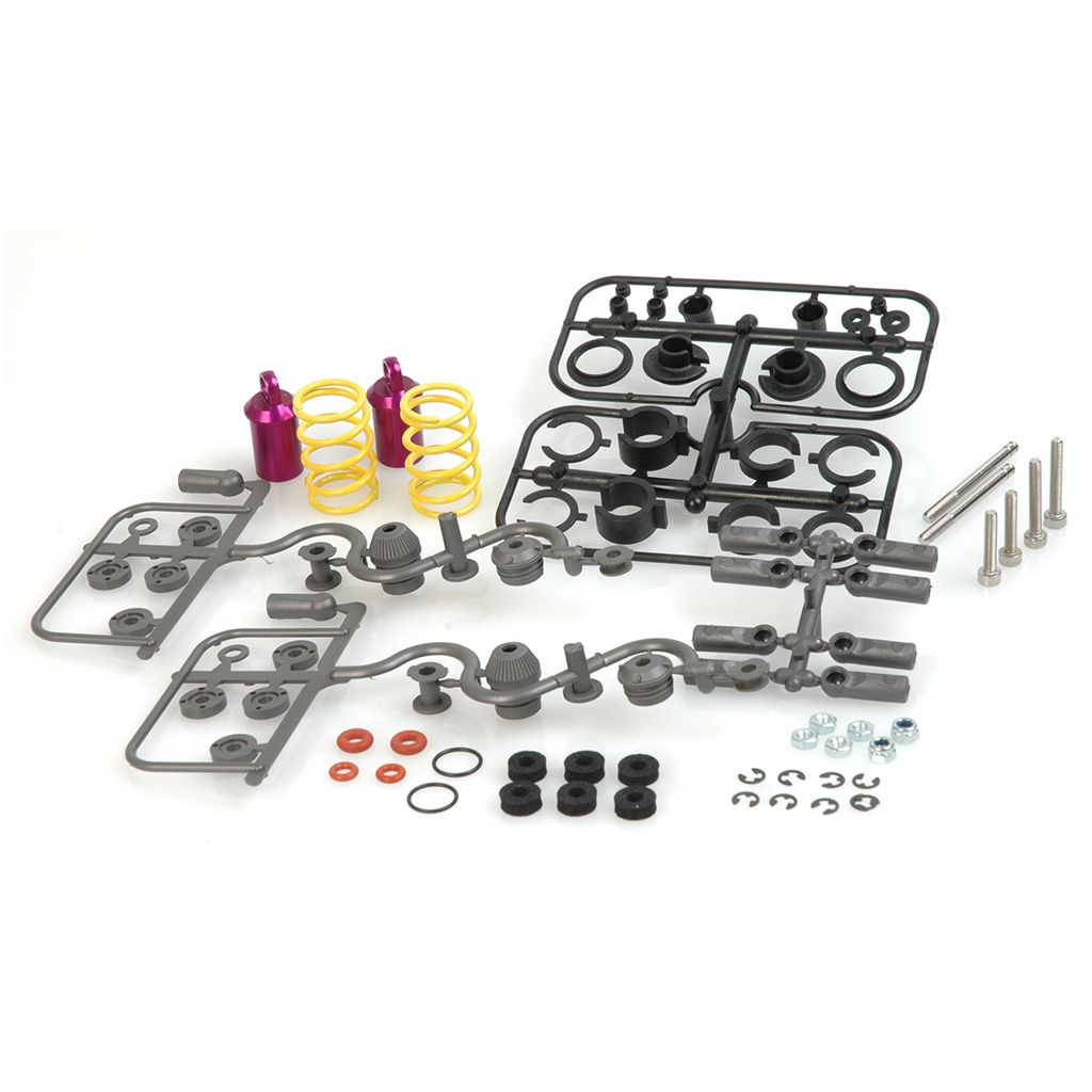 Schumacher Purple Ultra-Short Shock Absorbers  (pr) (U1559)