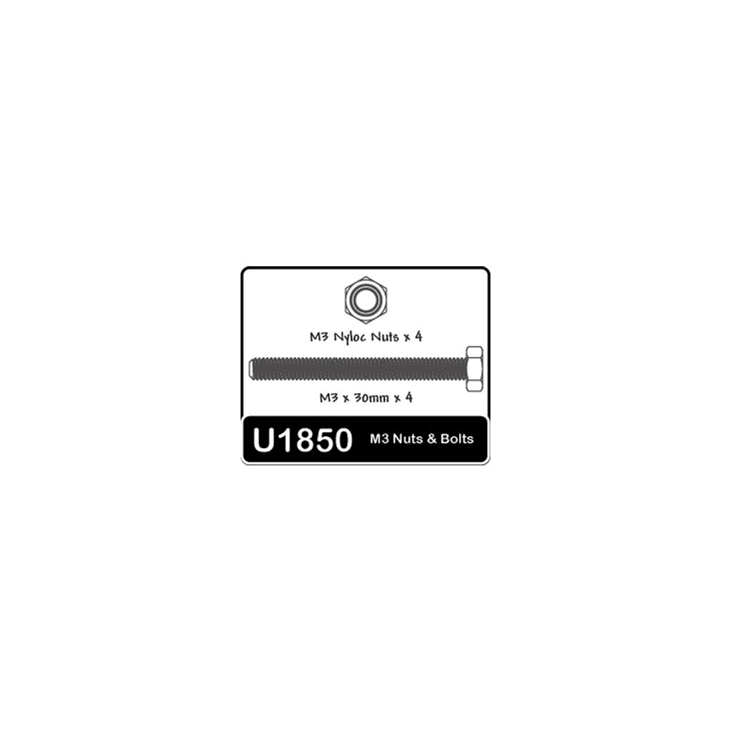 Schumacher SPEED PACK - M3x30mm Hex Hd (U1850)