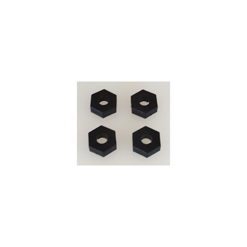 Schumacher Wheel Hex ; pin axle - SST  (pk 4) (U2152)