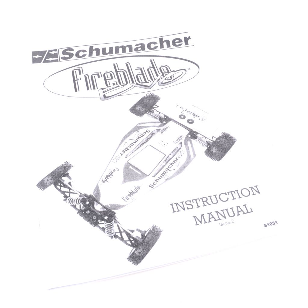 Schumacher Instr Manual - Fireblade EVO-2 (U2422)