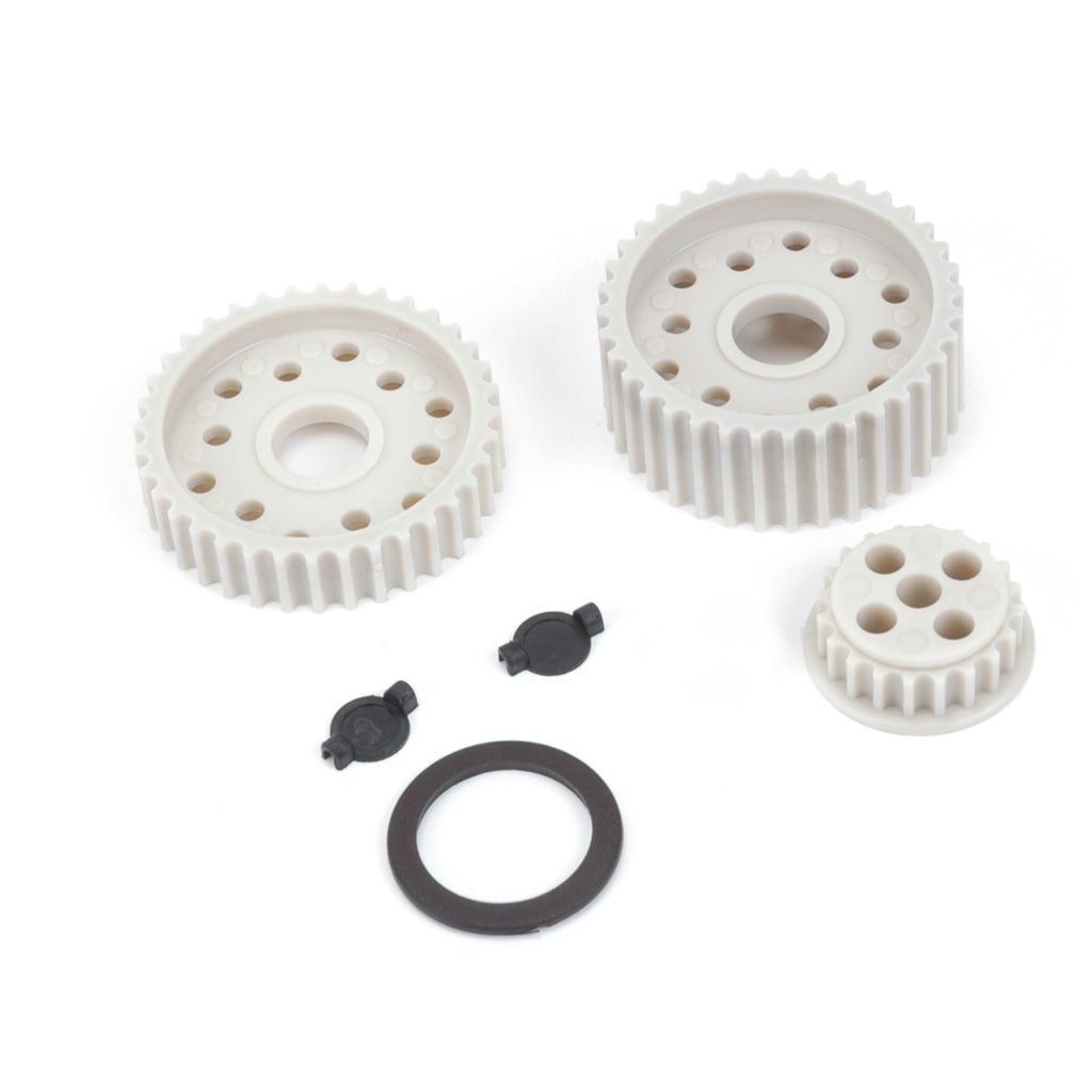 Schumacher Pulleys; Fr; Rr; 20t - Mi1 (U2445)