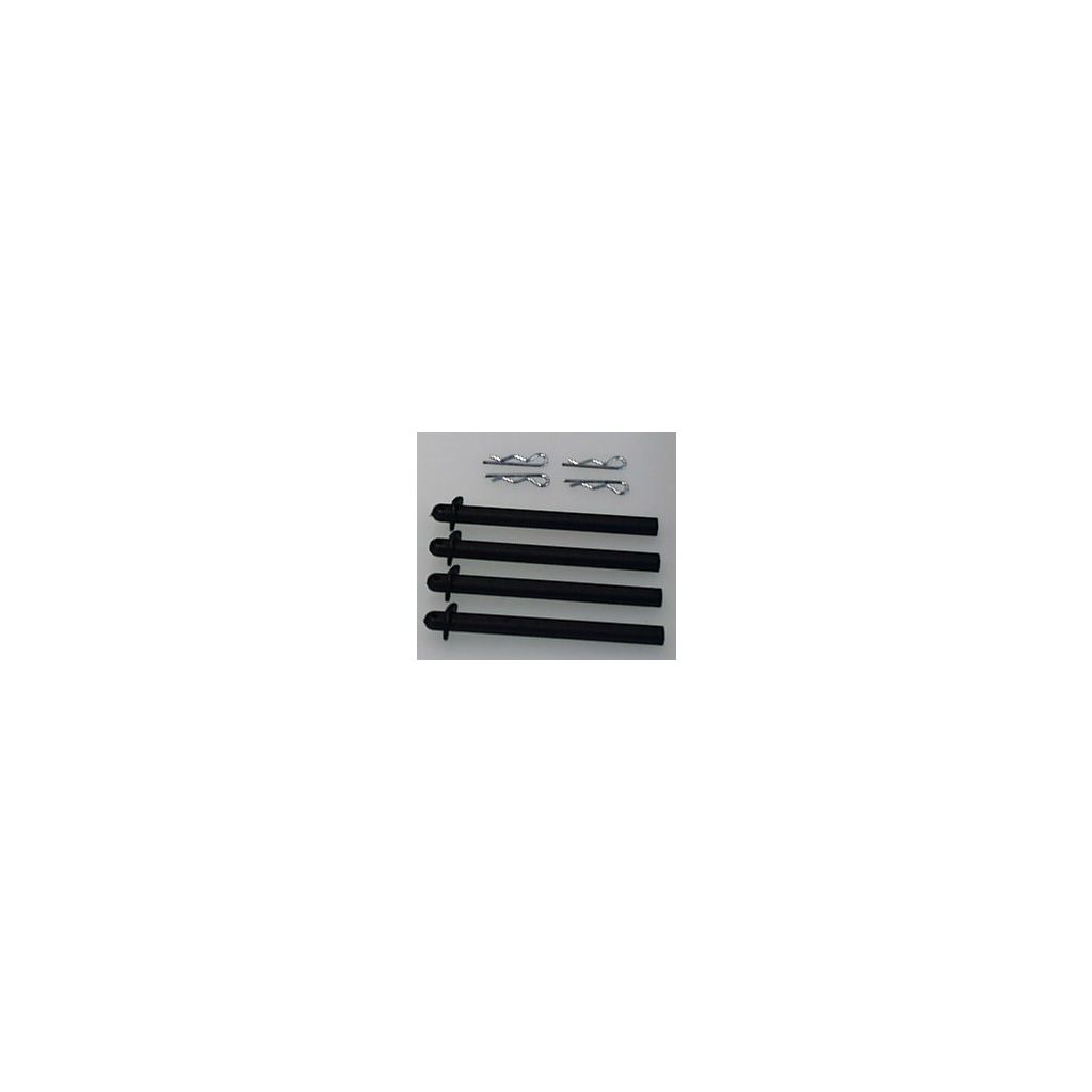 Schumacher Body Posts and R Clips (pk 4) (U2480)