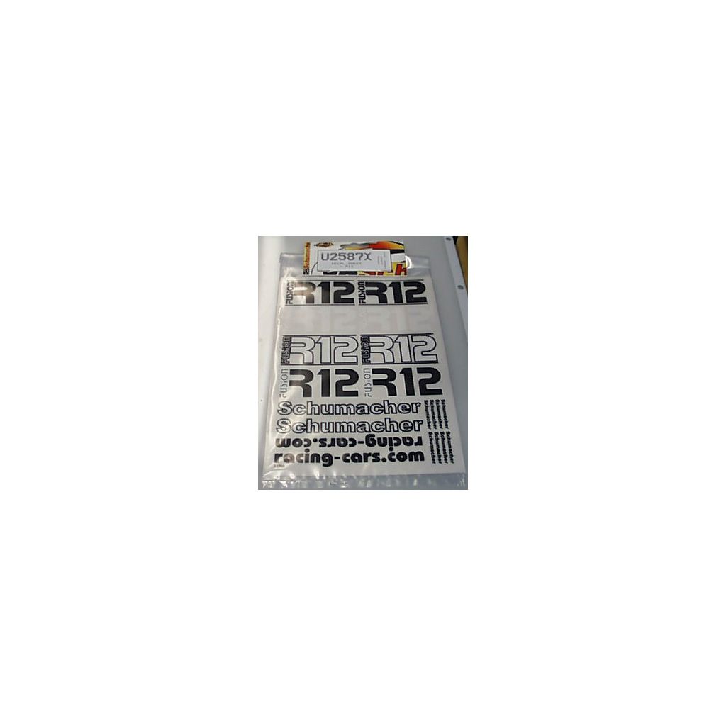 Schumacher Decal sheet -  R12 (U2587)