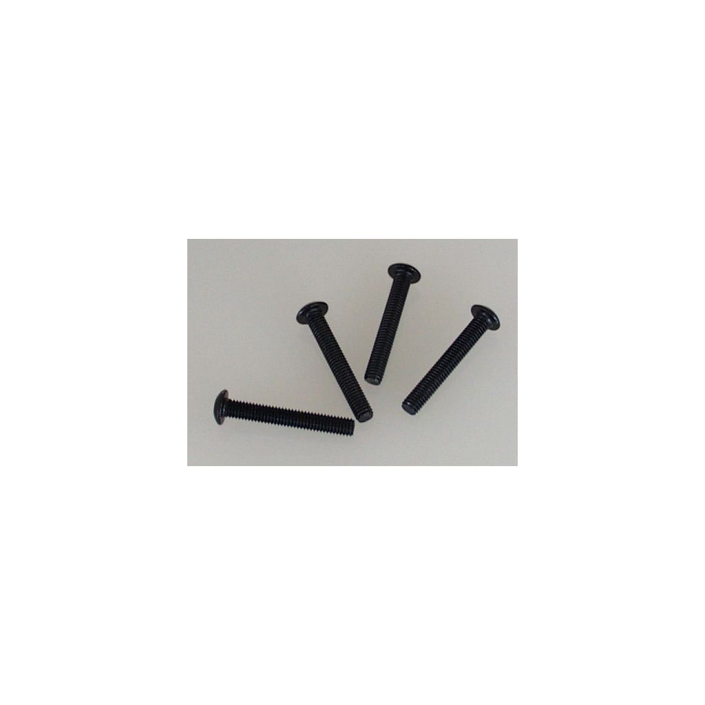 Schumacher M3x20mm Button Screws      (pk4) (U2607)