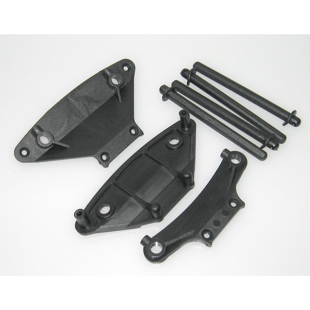Schumacher Bumper and Body Mounts - Mi2/EC (U2735)