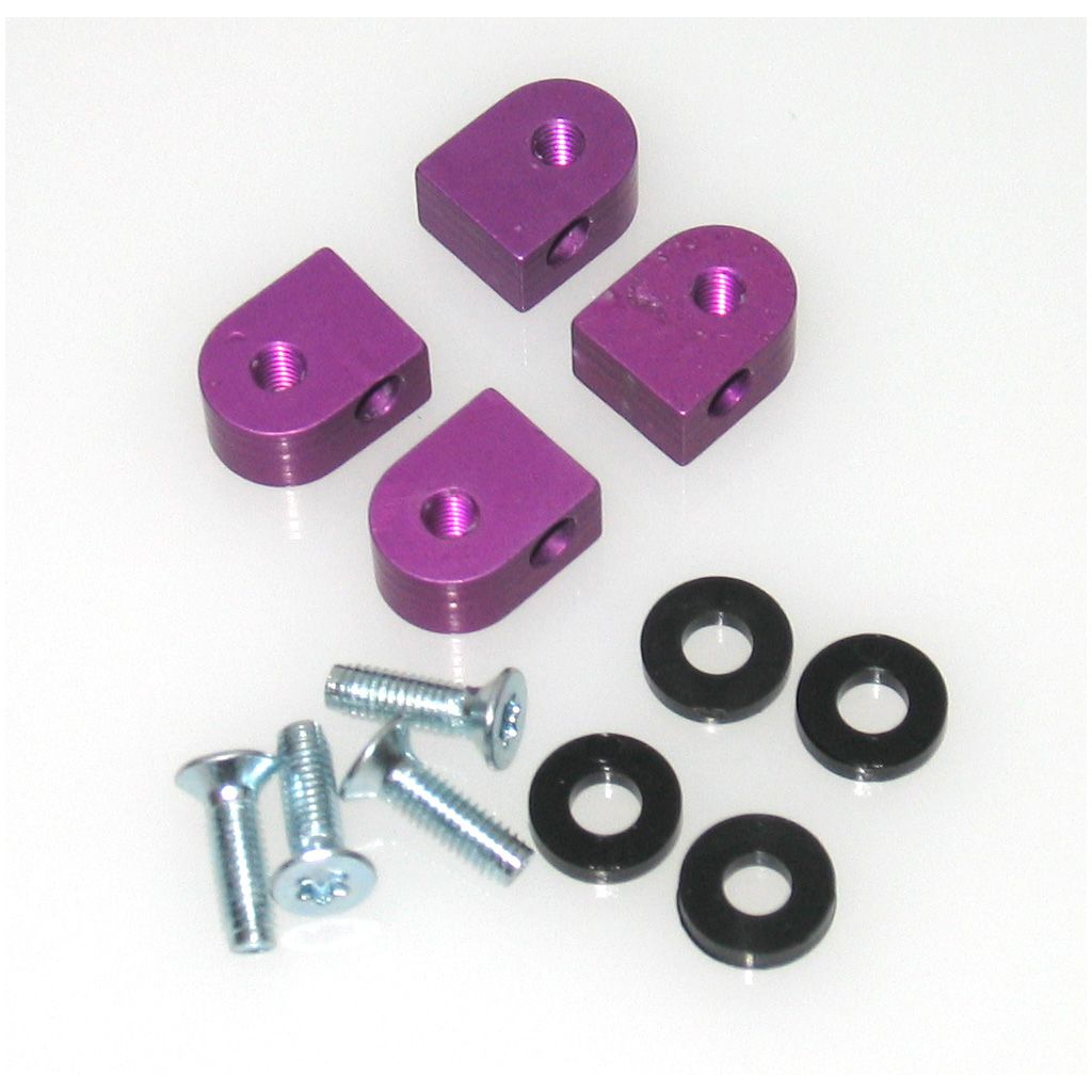 Schumacher Alloy Inboard Pivot Blocks - Mi2/EC,Mi3 (U2742)